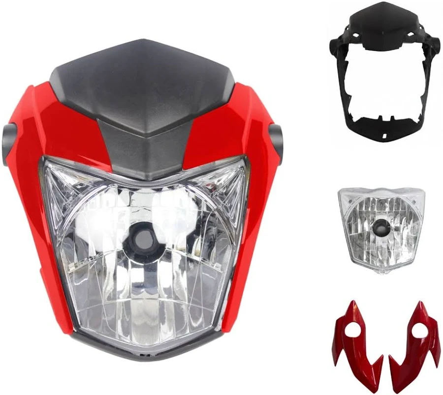CARENAGEM FAROL COMPLETA TITAN160 16-21 (VERMELHO)